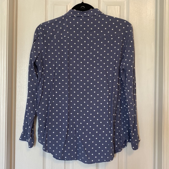 BOGO FREE Polka Dot Button-Up Top - Picture 2 of 2